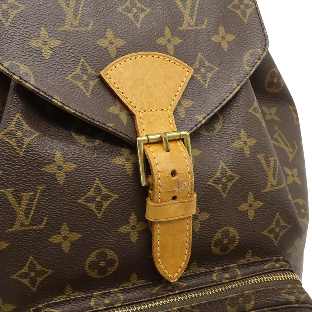 LOUIS VUITTON Authentic Brown Monogram Backpack - Picture 9 of 9